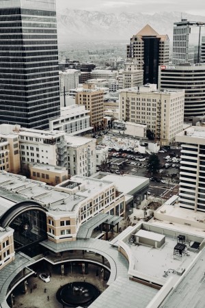 building in downtown salt lake